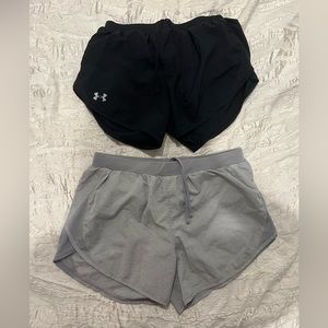 2 Under Armour workout shorts bundle